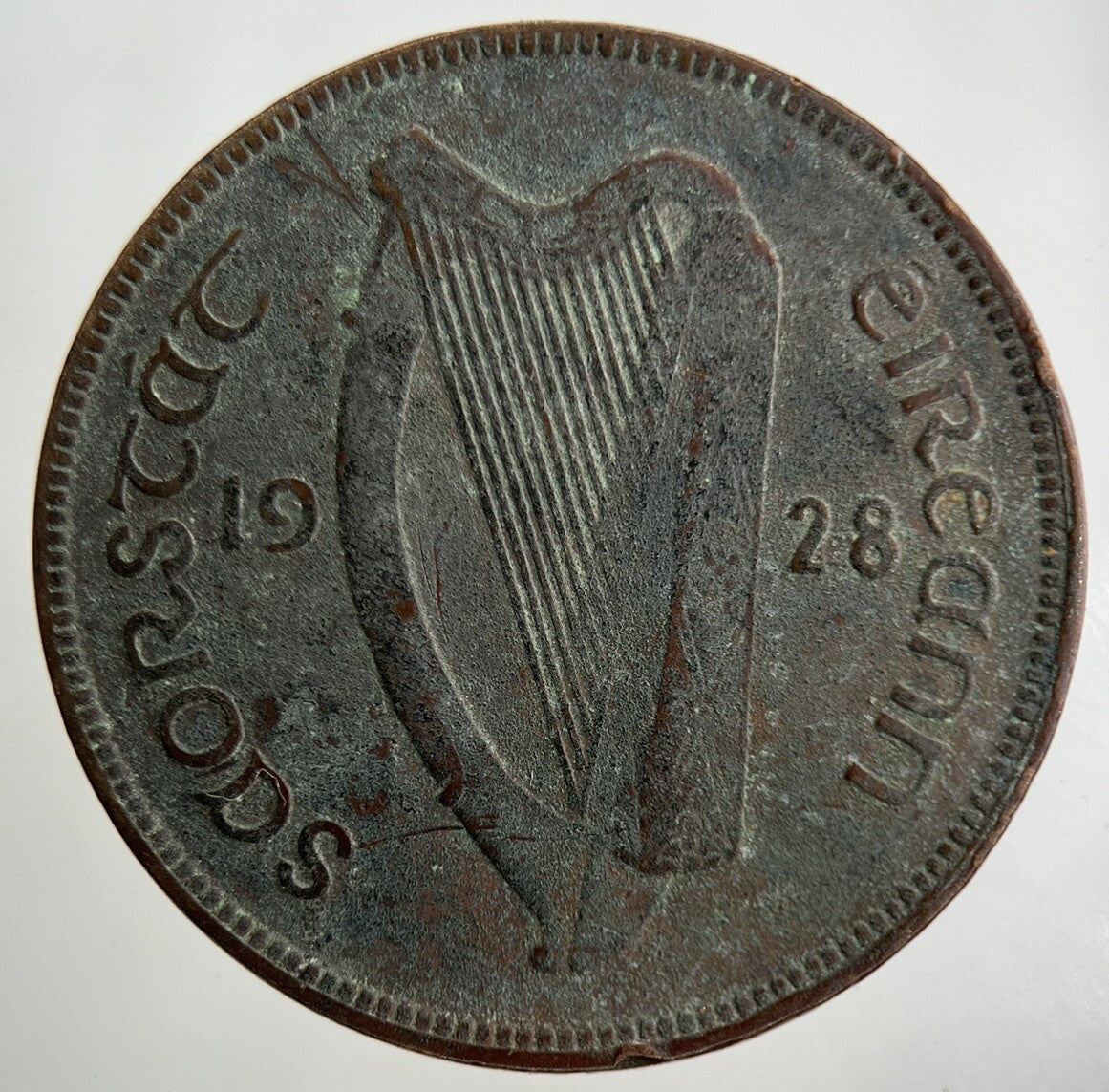 1928 Irish One Penny Coin | Collectable Grade