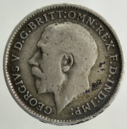 1911 George V Threepence Silver Coin | Collectable Grade