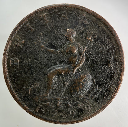 1799 George III 3rd Half - Penny Coin | Collectable Grade