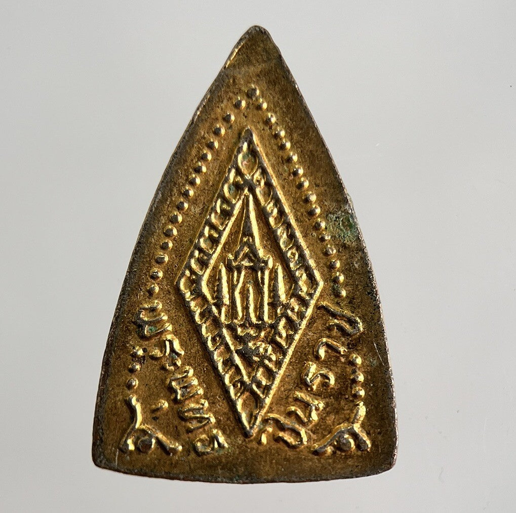 Thailand Old Buddha Coin Token Charm | Height 2cm | Collectable Grade