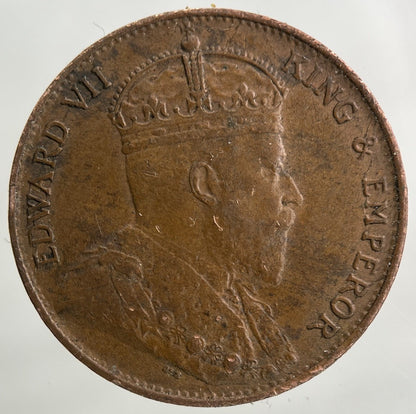 1904 Ceylon One Cent Coin | Very High Grade