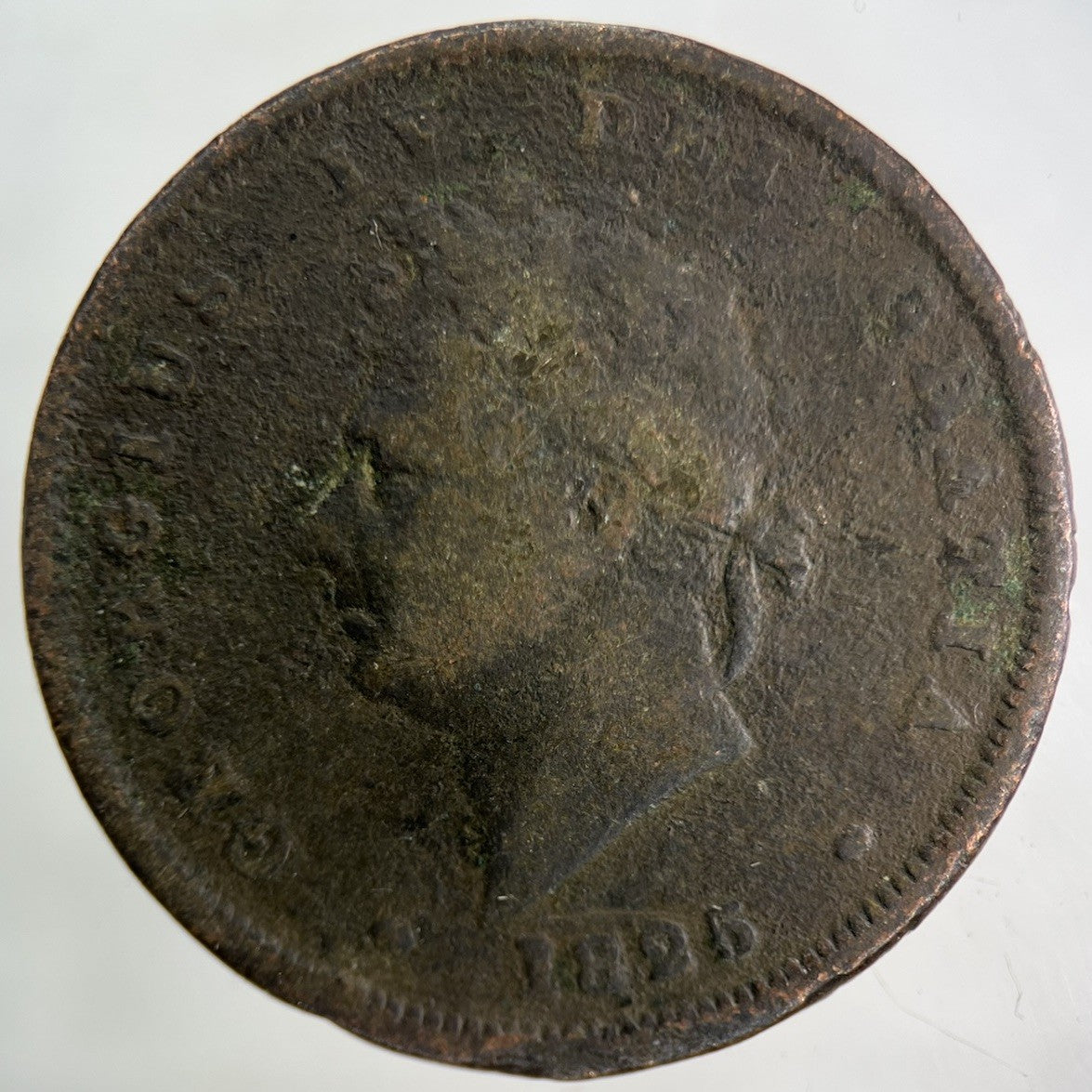 1825 George IV One Penny Coin | Fair Grade