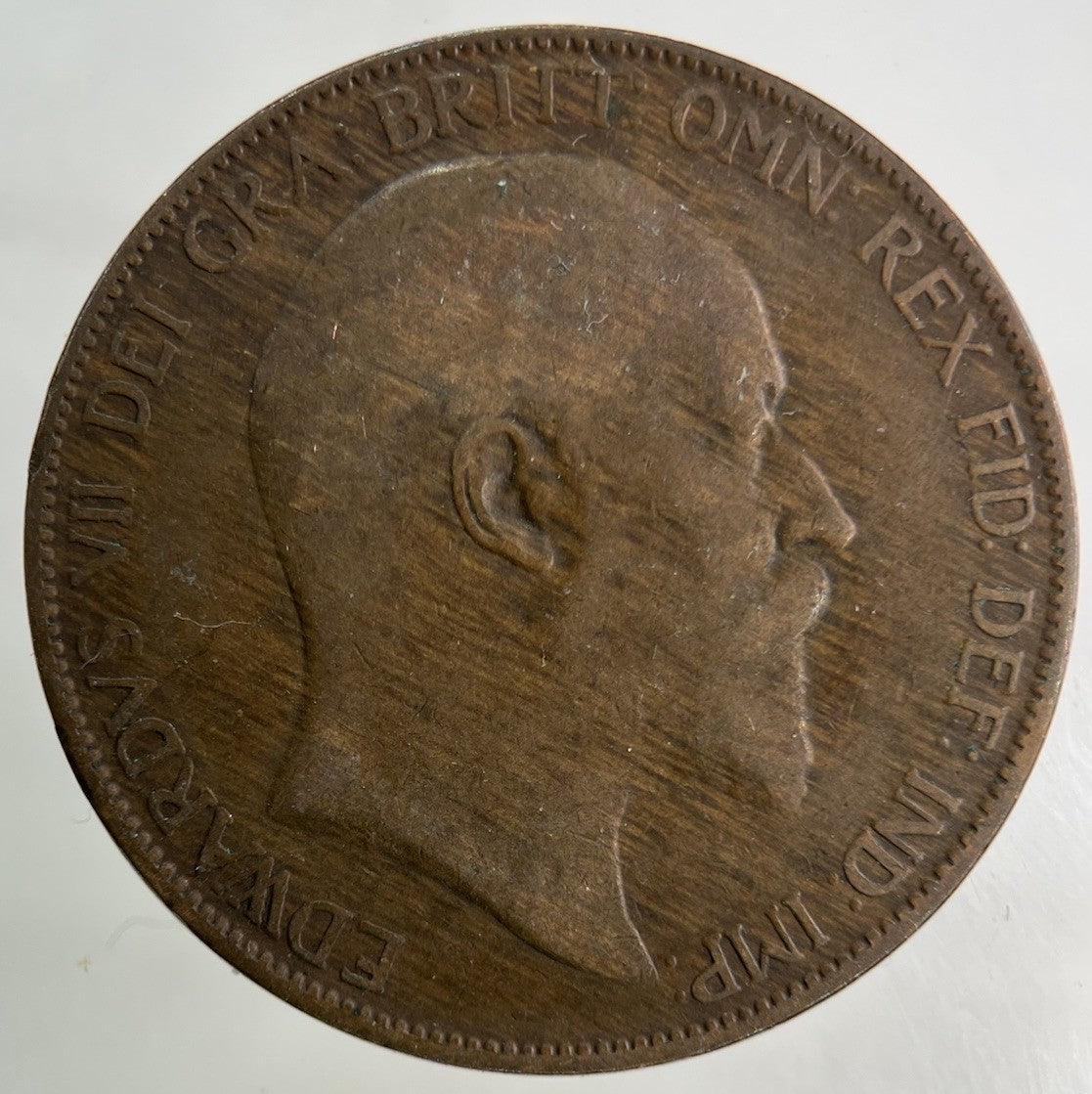 1906 Edward VII One Penny Coin | Collectable Grade