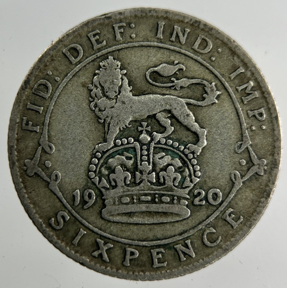 1920 George V Sixpence Silver Coin | Collectable Grade