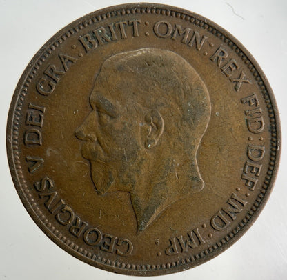 1936 George V One Penny Coin | Fine Collectable Grade