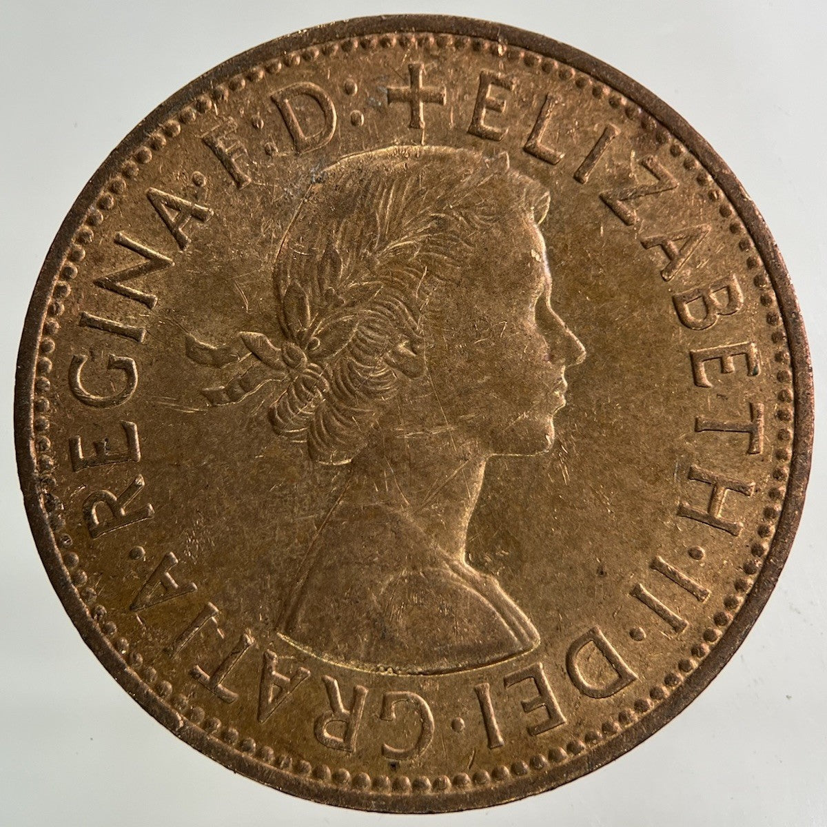 1967 Elizabeth II 2nd One Penny Coin | Collectable Grade