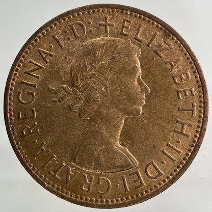 1967 Elizabeth II 2nd One Penny Coin | Collectable Grade
