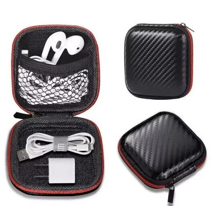 Portable Headset Earphone Hard Case Storage Pouch Box Bag shell Earbud