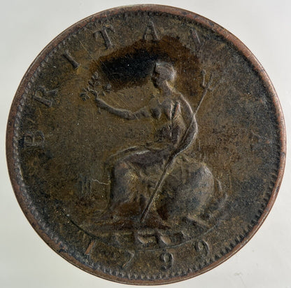 1799 George III 3rd Half - Penny Coin | Fine Collectable Grade