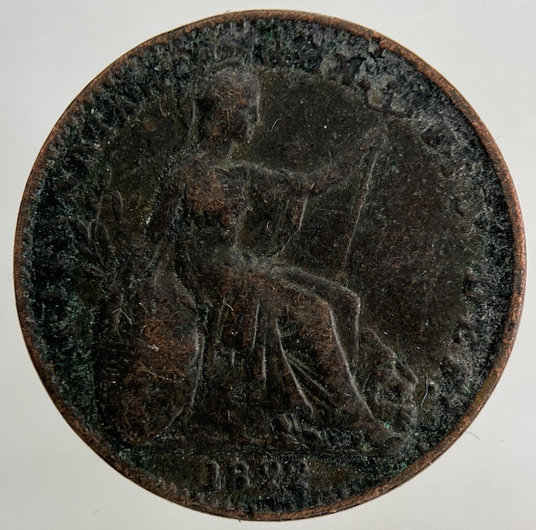 1822 George IV Farthing Coin | Collectable Grade