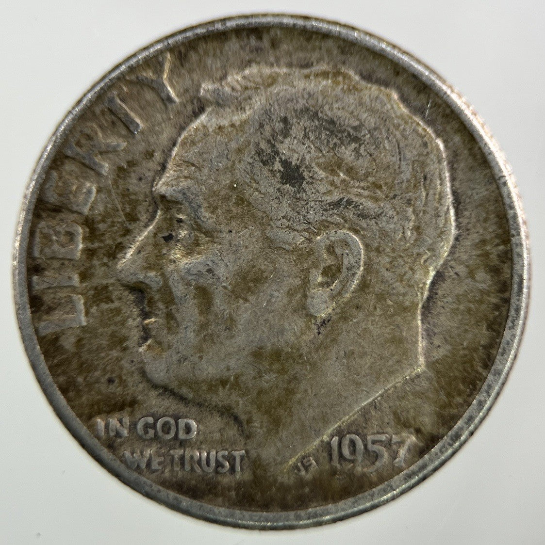 1957 US USA Roosevelt Dime Silver Coin | Collectable Grade