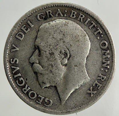 1919 George V Sixpence Silver Coin | Fine Collectable Grade