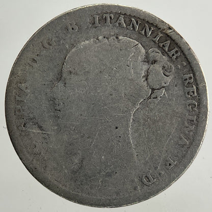1885 Victoria Threepence Silver Coin | Fair Grade