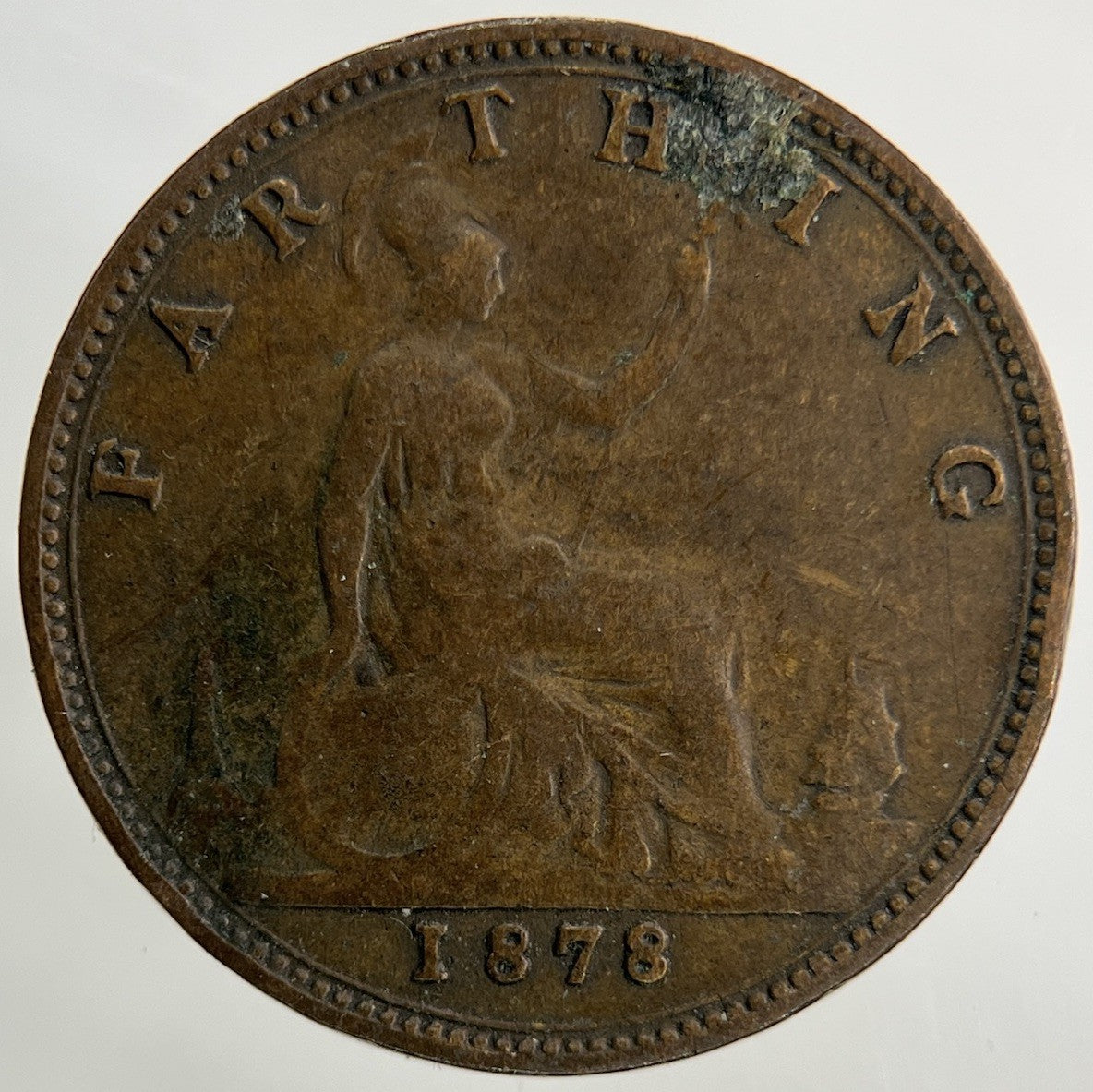 1878 Victoria Farthing Coin | Collectable Grade