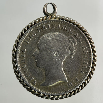 1838 Victoria Groat Four - Pence Silver Coin | Fine Collectable Grade