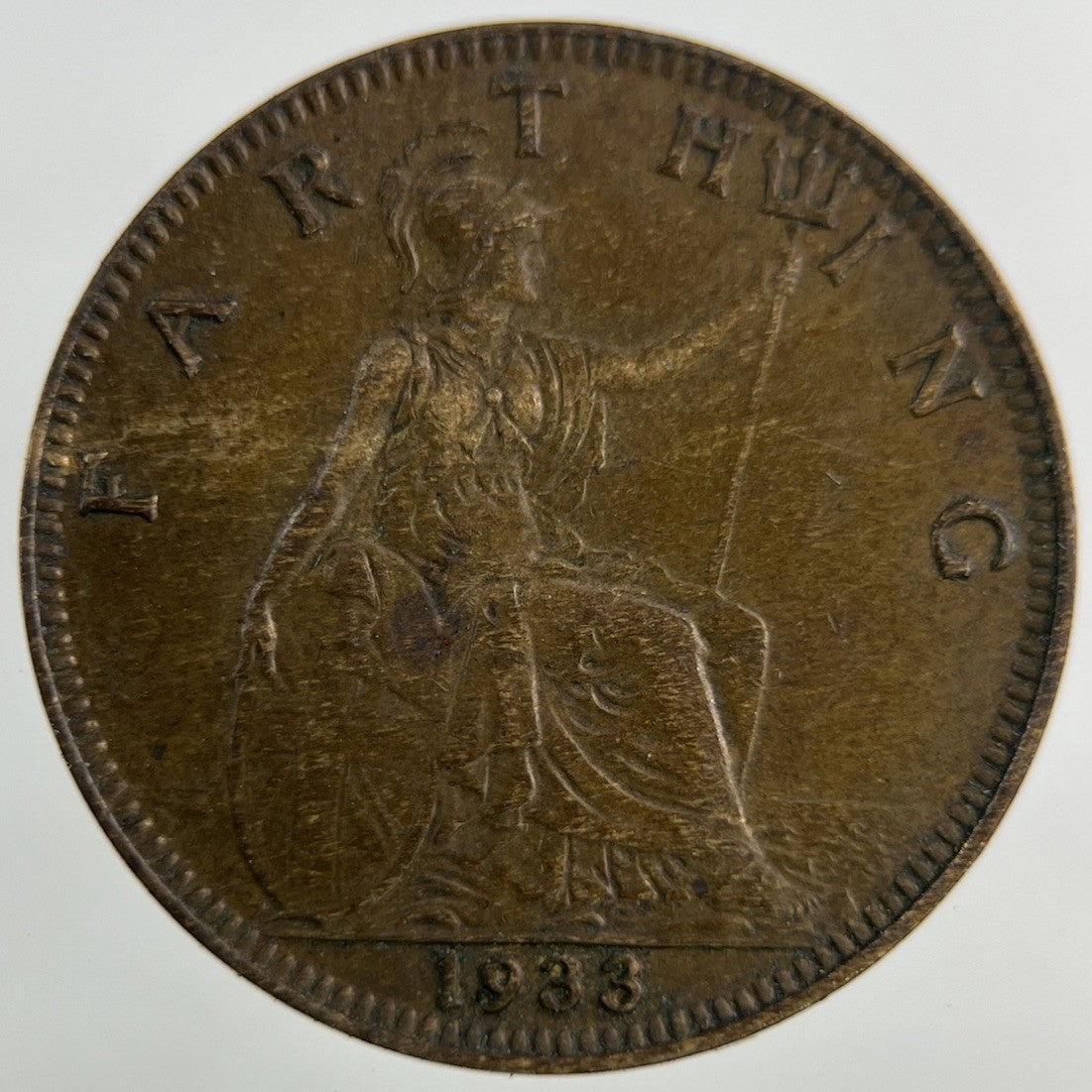 1933 George V Farthing Coin | Collectable Grade