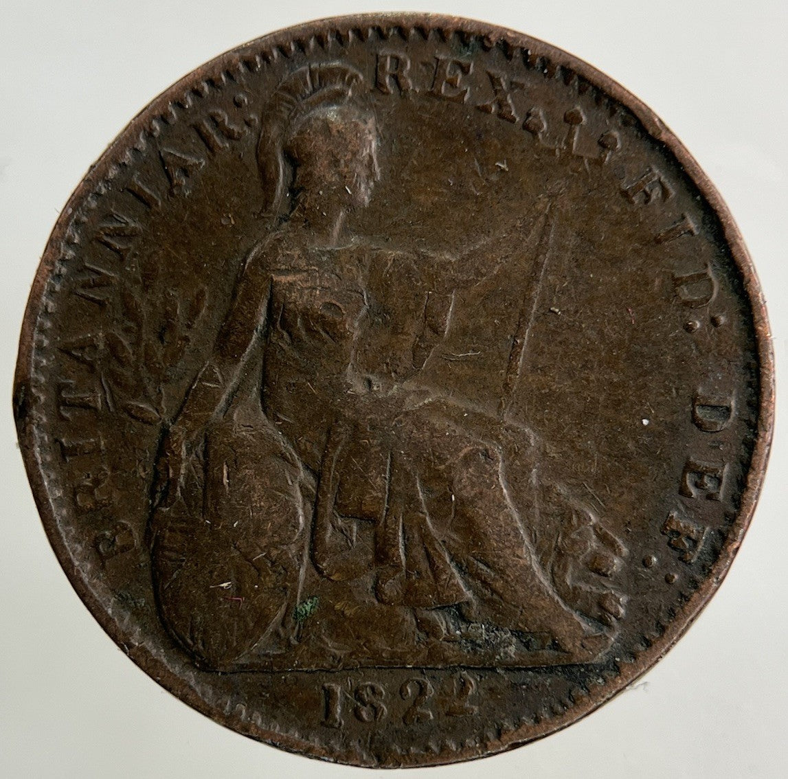 1822 George IV Farthing Coin | Collectable Grade