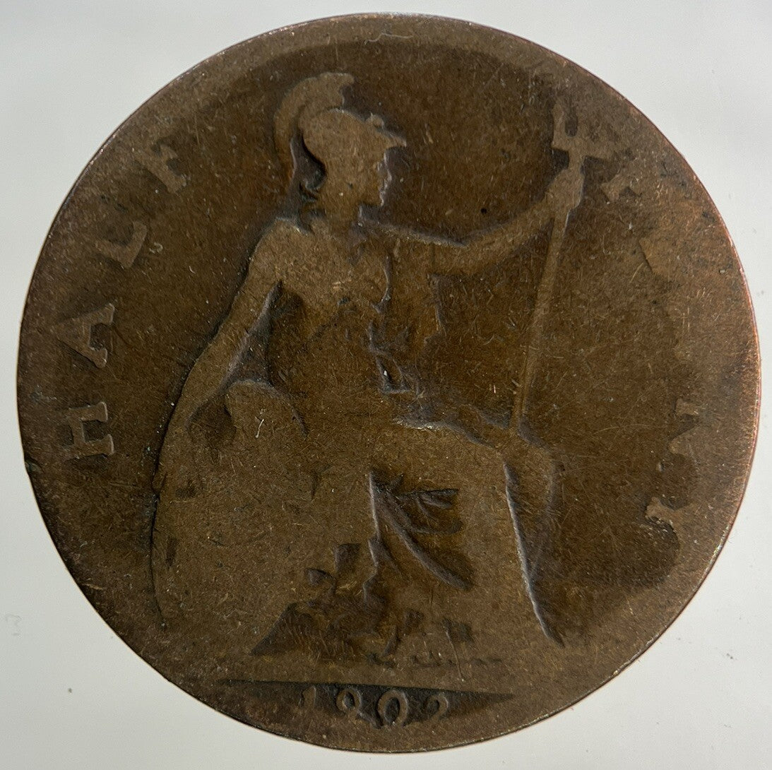 1902 Edward VII Half - Penny Coin | Collectable Grade
