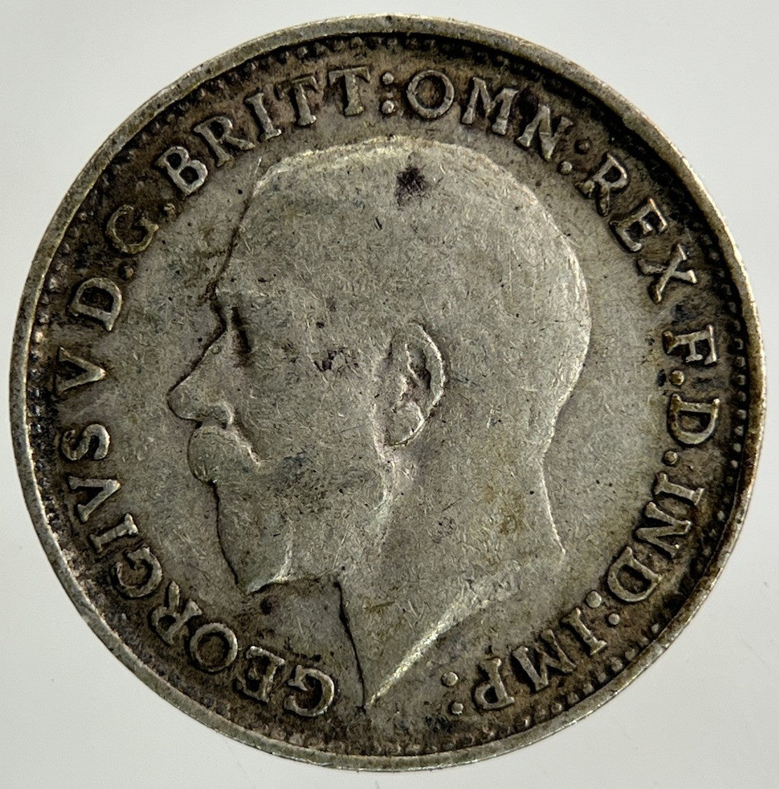 1916 George V Threepence Silver Coin | Collectable Grade