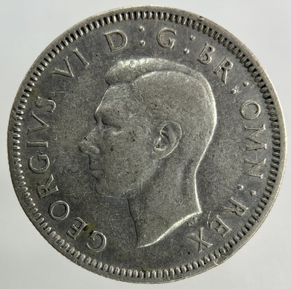1943 George VI Shilling Silver Coin | Fine Collectable Grade