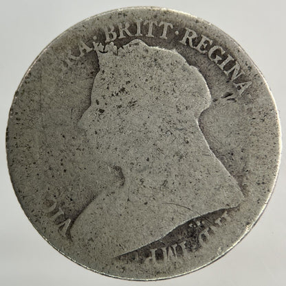 1899 Victoria Shilling Silver Coin | Fair Grade