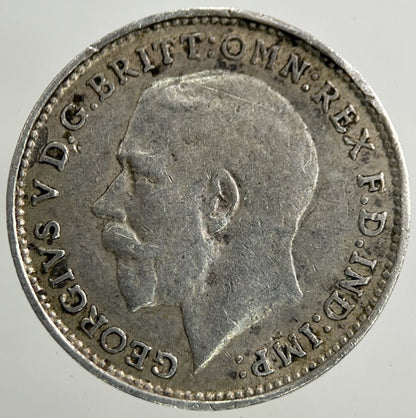 1915 George V Threepence Silver Coin | Fine Collectable Grade