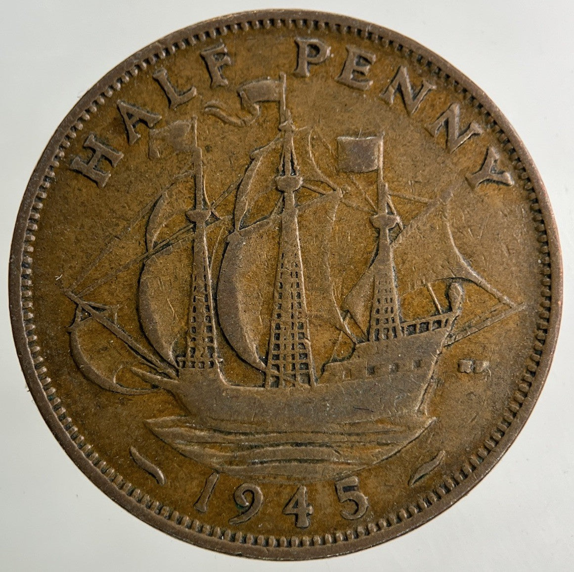 1945 George VI Half - Penny Coin | Collectable Grade