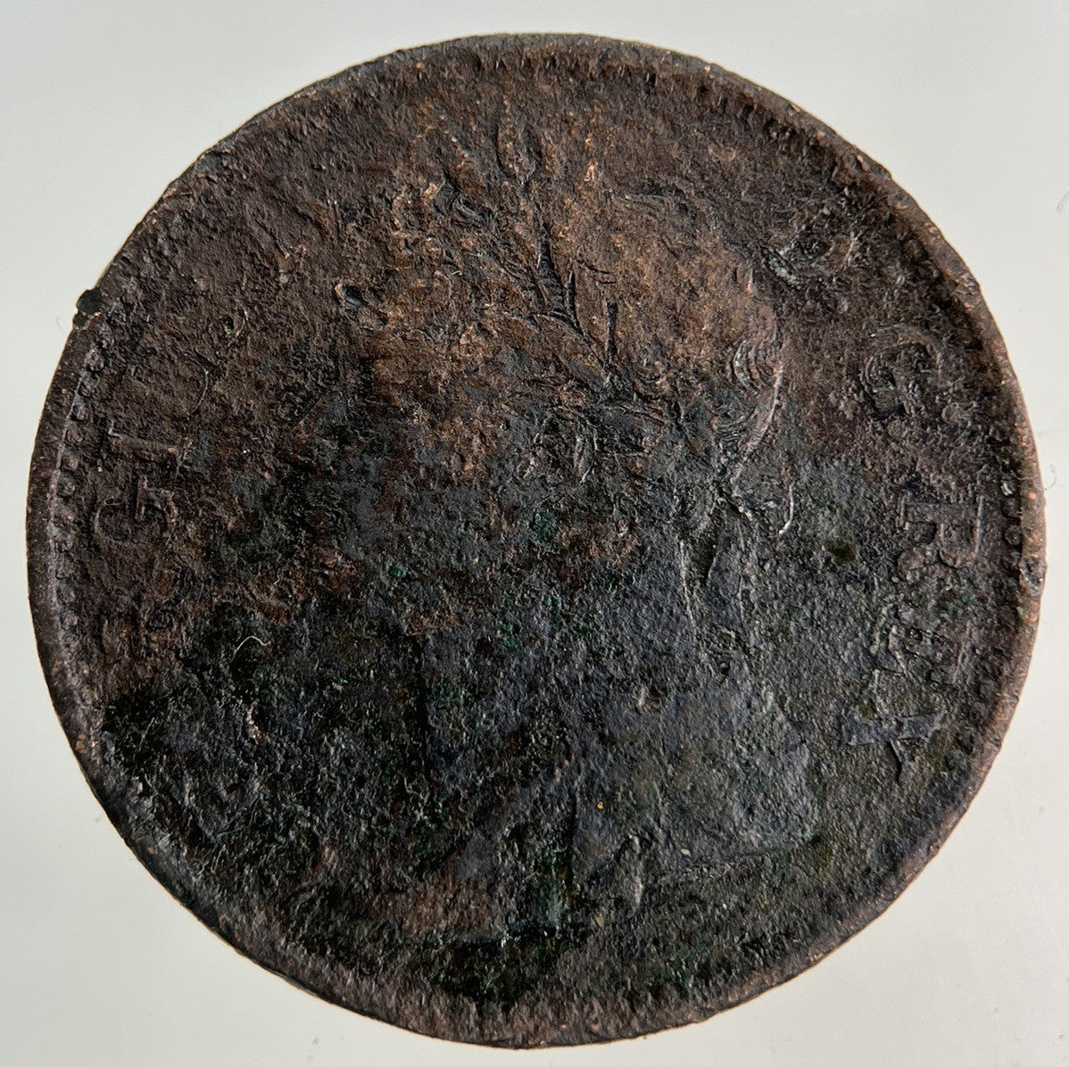 1823 Irish Half - Penny Coin | Fine Collectable Grade