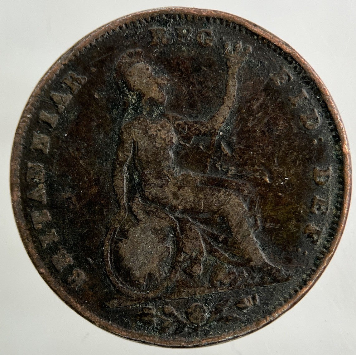 1848 Victoria Farthing Coin | Collectable Grade