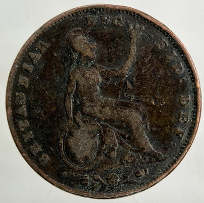 1848 Victoria Farthing Coin | Collectable Grade
