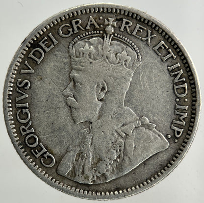 1912 Canada 10 Cents Silver Coin | Fine Collectable Grade
