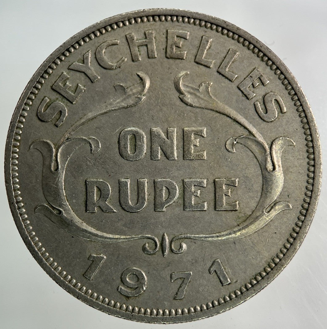 1971 Seychelles One Rupee Coin | Fine Collectable Grade