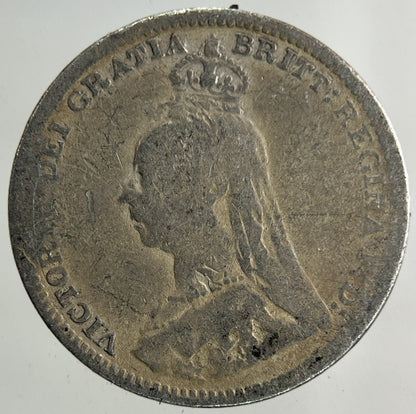 1891 Victoria Threepence Silver Coin | Collectable Grade