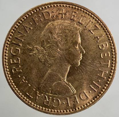 1966 Elizabeth II 2nd Half - Penny Coin | Very Fine Grade