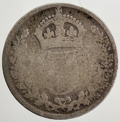 British Victoria Threepence Silver Coin | Collectable Grade | a5078