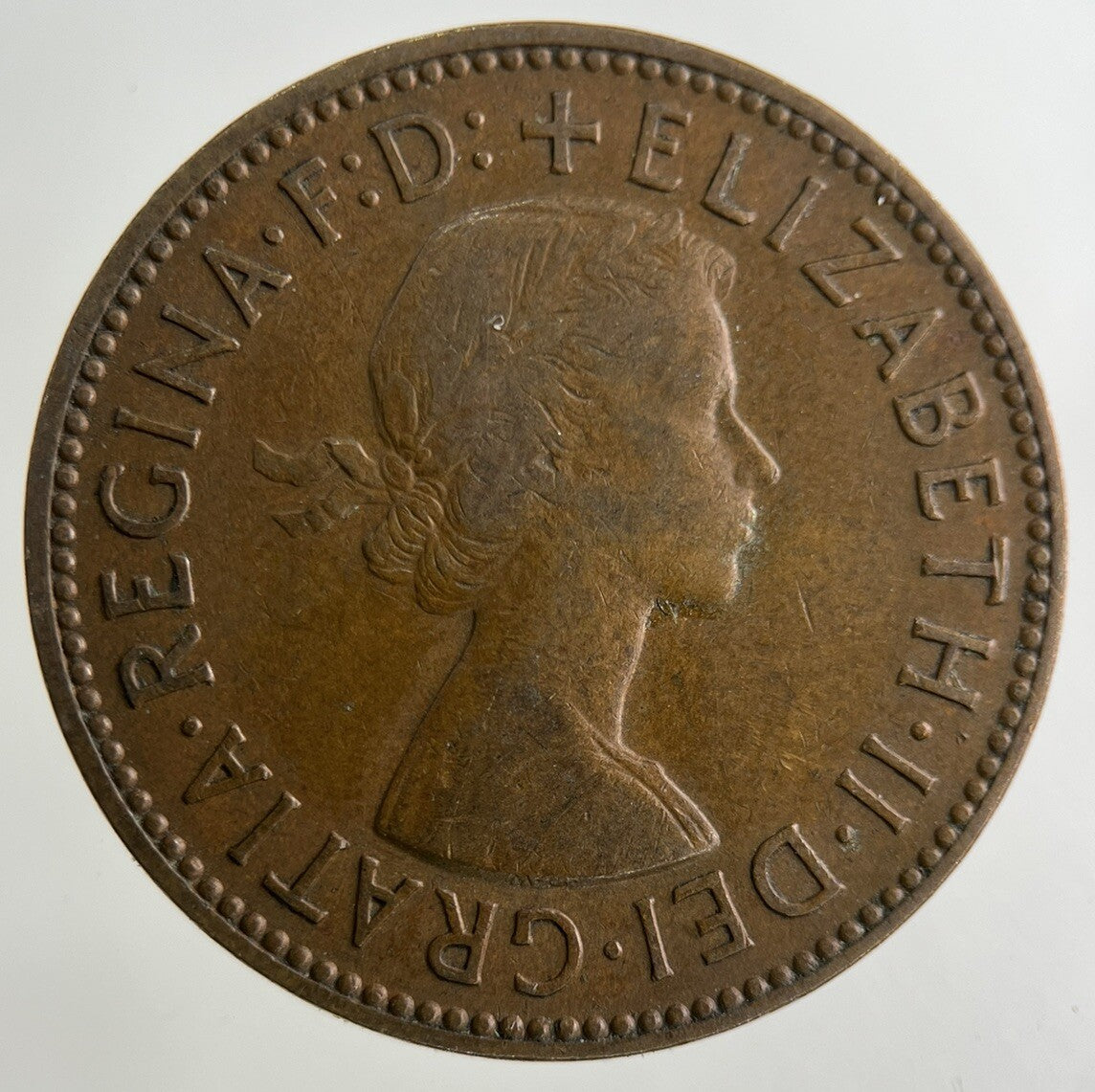 1957 Elizabeth II 2nd Half - Penny Coin | Fine Collectable Grade