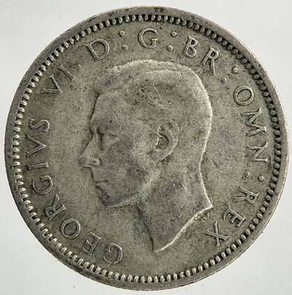 1945 George VI Sixpence Silver Coin | Collectable Grade