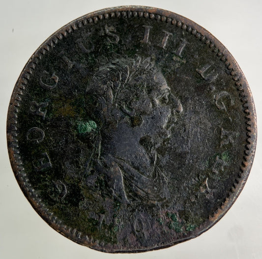 1806 George III 3rd Half - Penny Coin | Collectable Grade