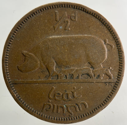 1941 Irish Half - Penny Coin | Fine Collectable Grade