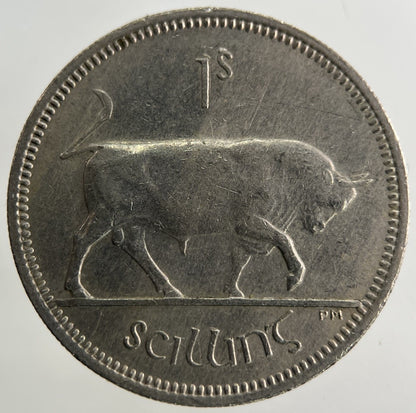 1968 Irish Ireland One Shilling Coin | Fine Collectable Grade
