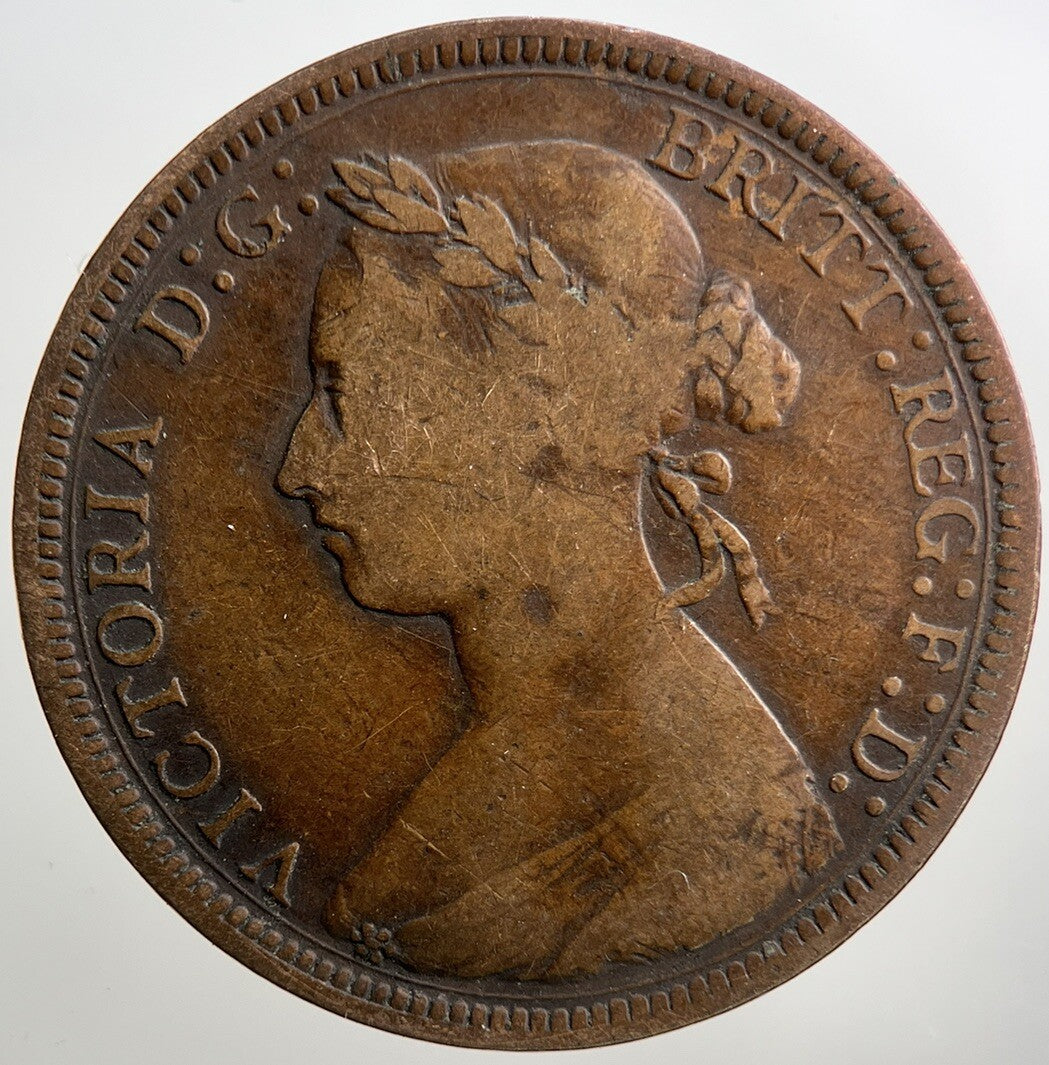 1891 Victoria Half - Penny Coin | Collectable Grade