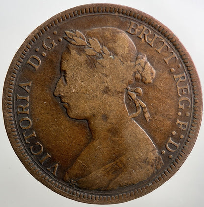 1891 Victoria Half - Penny Coin | Collectable Grade