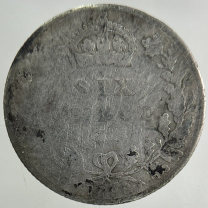 1898 Victoria Sixpence Silver Coin | Collectable Grade