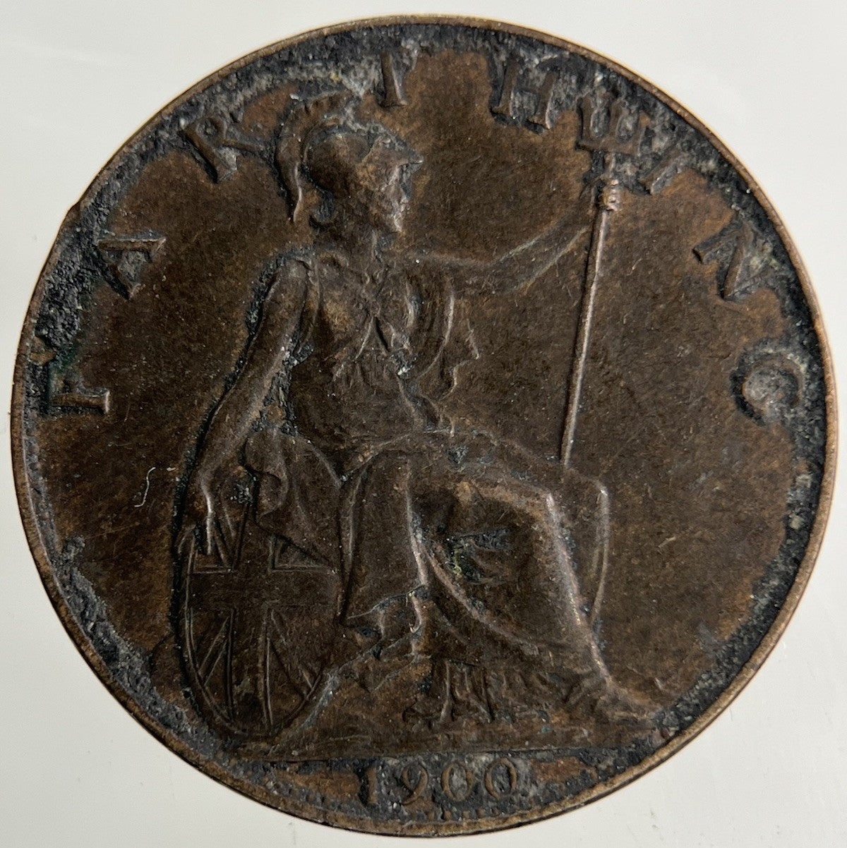 1900 Victoria Farthing Coin | Very High Grade