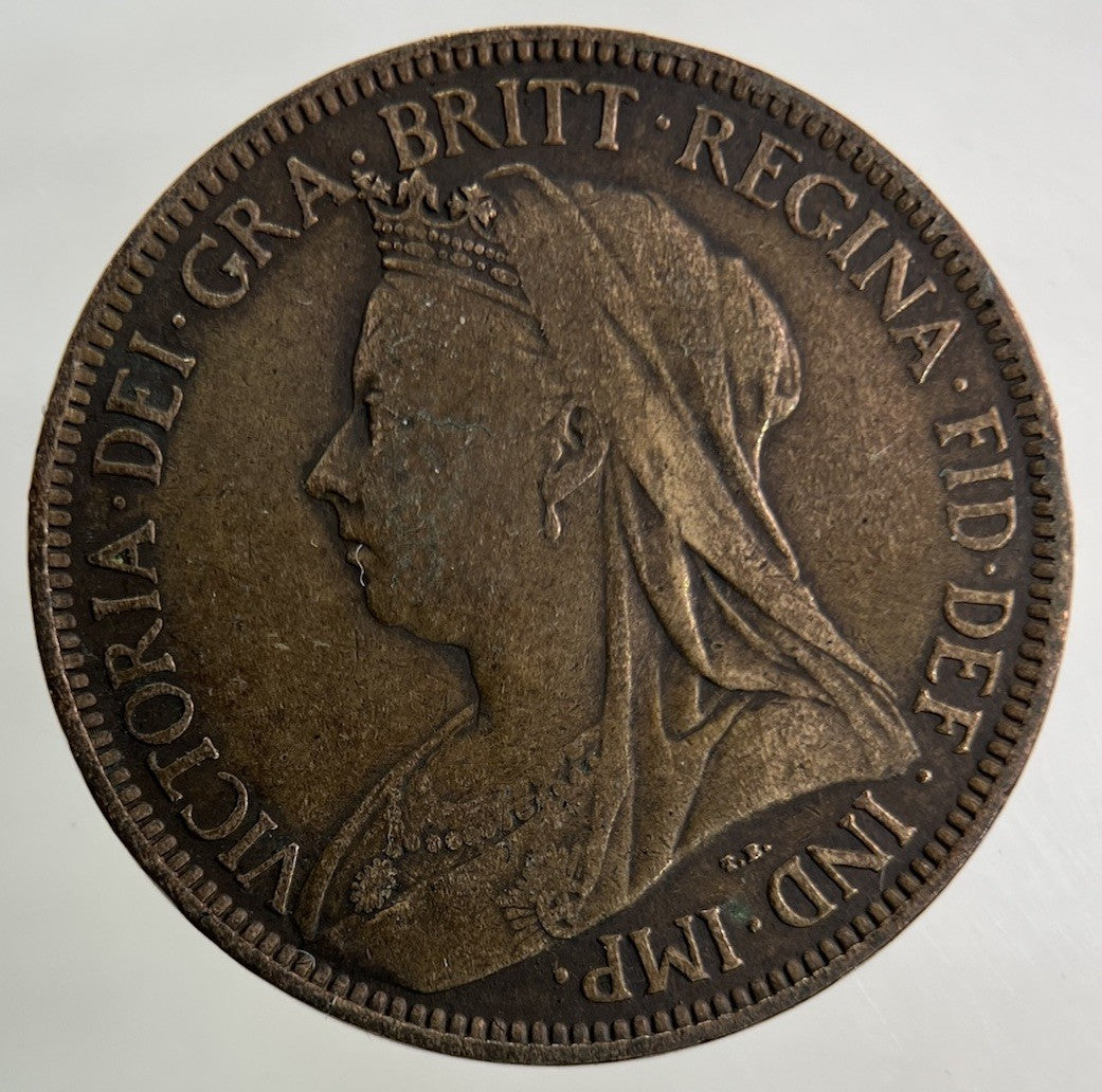 1900 Victoria Half - Penny Coin | Fine Collectable Grade