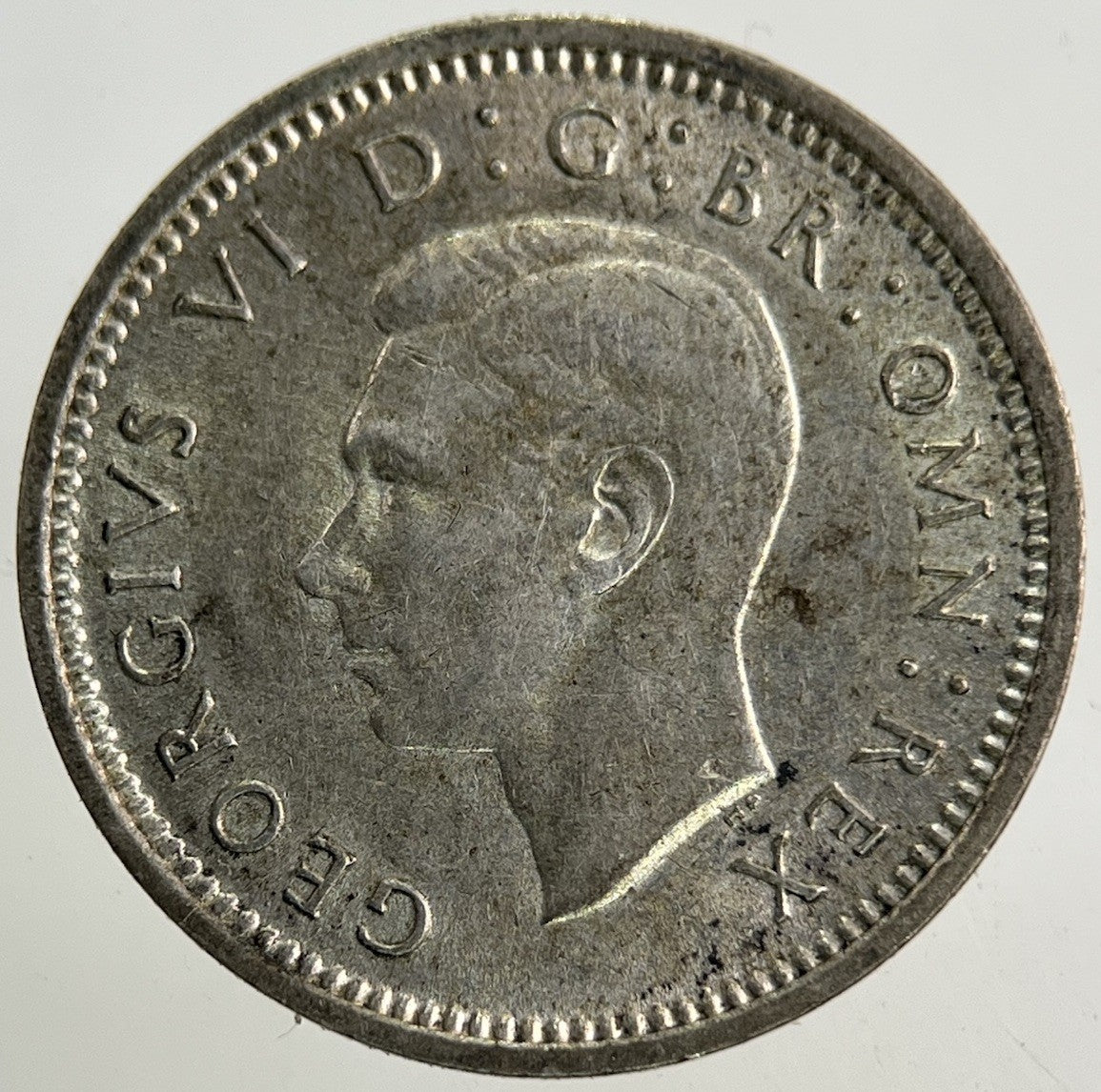 1940 George VI Threepence Silver Coin | Very High Grade