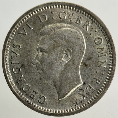 1940 George VI Threepence Silver Coin | Very High Grade
