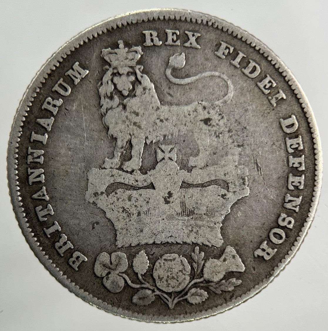 1826 George IV Shilling Silver Coin | Fine Collectable Grade