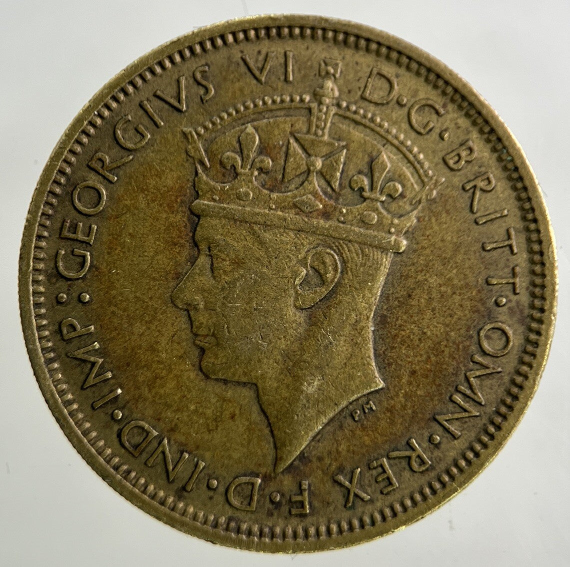 1942 West Africa Shilling Coin | Fine Collectable Grade