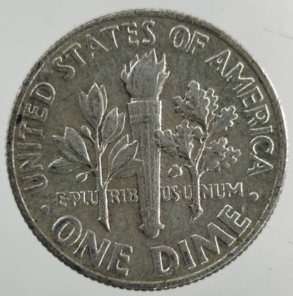 1964 US USA Roosevelt Dime Silver Coin | Fine Collectable Grade